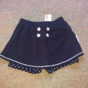 NWT Girls Star Printed Skort Size 24 Months